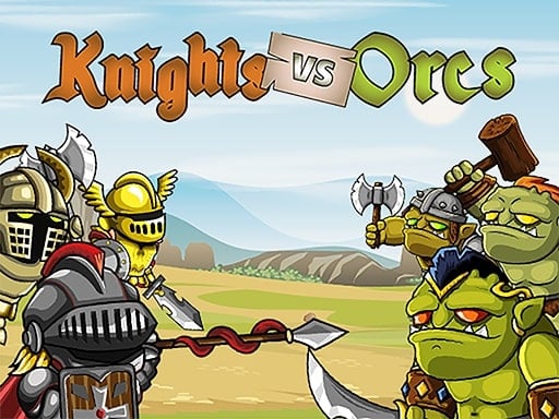 Castle Wars: Knights vs Orcs Game Image