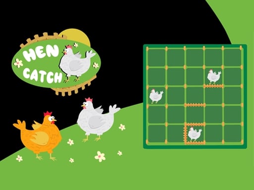 Catch The Hen: Lines and Dots Game Image
