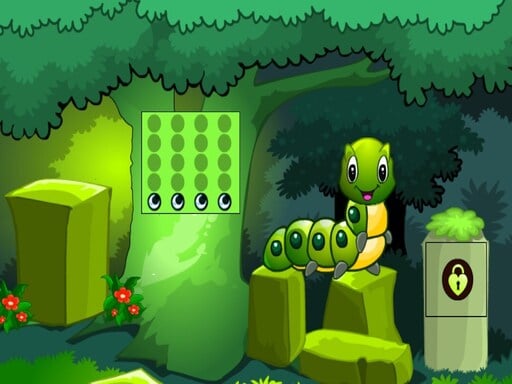 Caterpillar Forest Escape Game Image