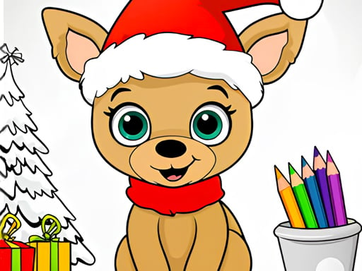 Christmas Coloring Game 2 Game Image