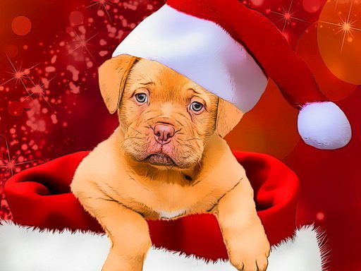 Christmas Dogs Styles Game Image