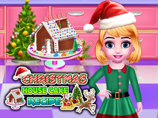Christmas House Cake Recipe Game Image