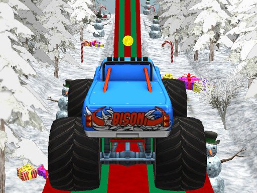 Christmas Monster Lastwagen Game Image