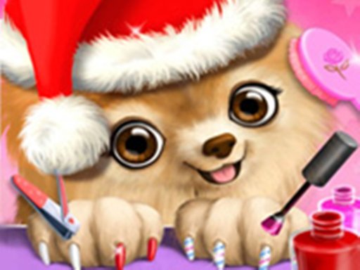 Christmas Salon  Santa Claus And Pets Makeover