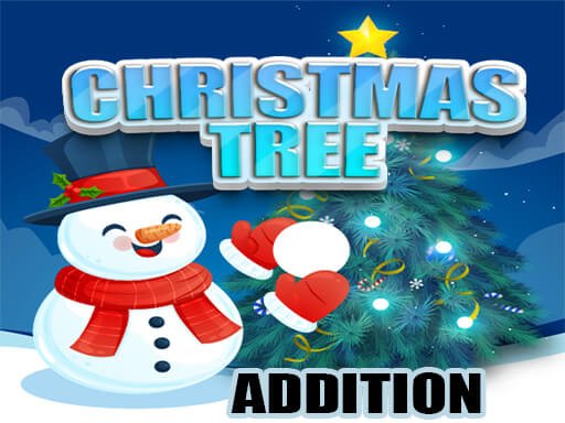 Christmas Tree Addition Game Image