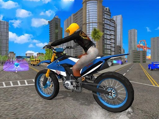City Bike Stunt Racing Game Image