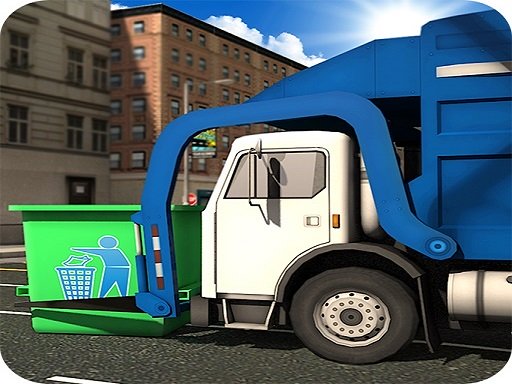 City Garbage Truck Simulator Game Game Image