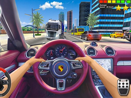 City Taffic Racer - Extream Driving simulator Game Image