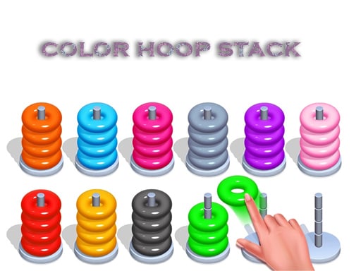 Color Hoop Stack - Sort Puzzle Game Image