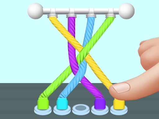Color Rope Matching Game Image