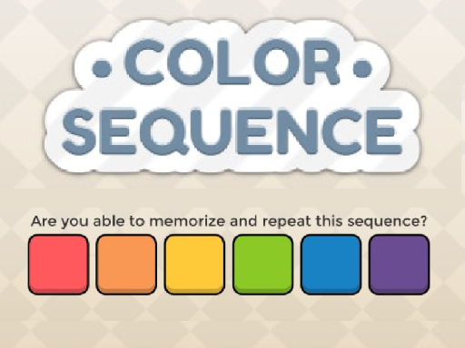 Color Sequence Game Image