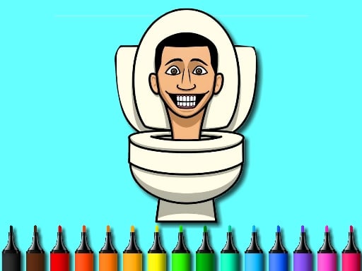 Color Skibidi Toilet Game Image
