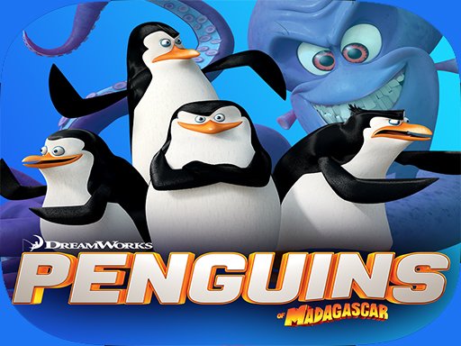 Combat Penguin Shooter Game Image