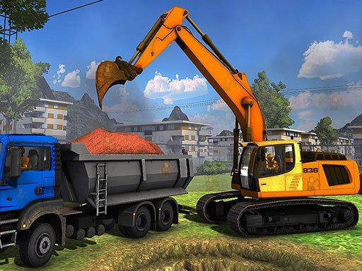 Construction Trucks Hidden Diggers Game Image
