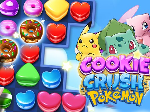 Cookie Crush Pokemon Game Image