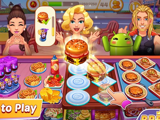 Play Burger Clicker  Free Online Games. KidzSearch.com