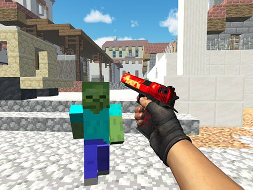 Counter Craft 3 Zombies Game Image