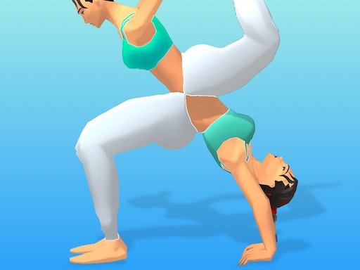 Couple Yoga 3D Game Image
