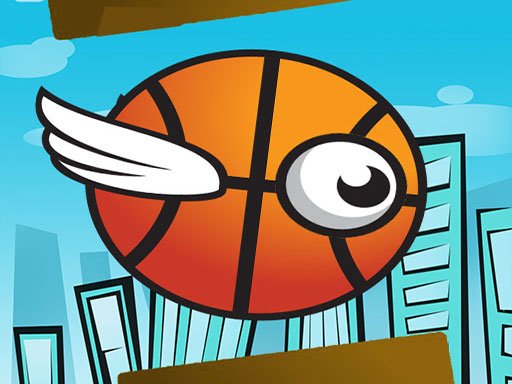 Crazy Flying Basketball Game Image