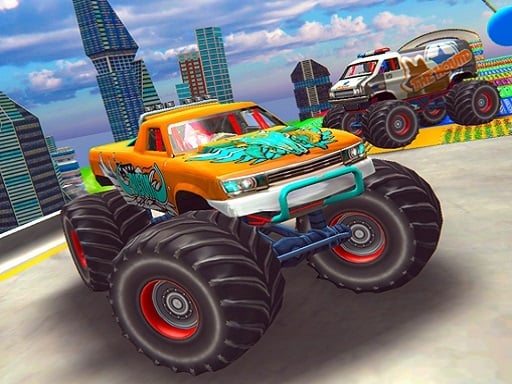 Crazy Monster Jam Truck Race Game 3D Game Image