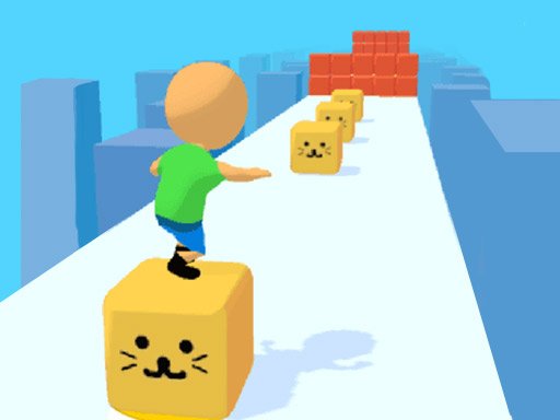 Cube Surfer Online Game Image