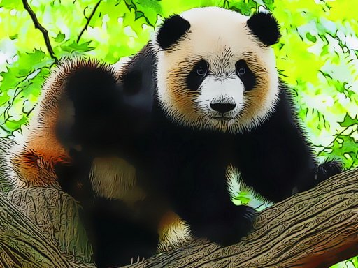 Cute Baby Panda Game Image