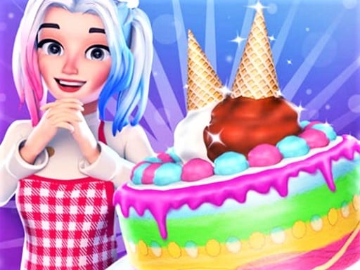 Cute Doll Cooking Cakes Game Image