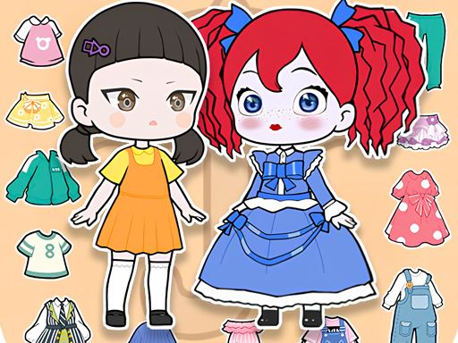 Cute Doll Dress Up Game Image