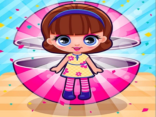 Cute Doll: Open Egg Game Image
