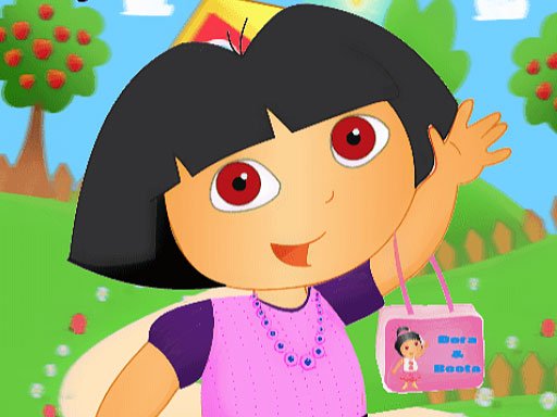 Cute Dora Dressup Game Image