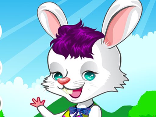 Cute Rabbit Dress Up Game Image