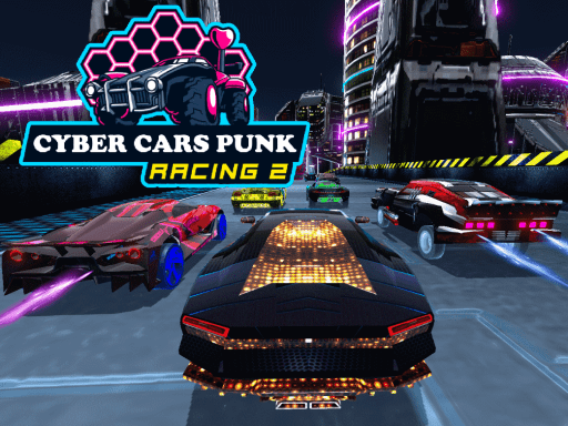 Cyber Cars Punk Racing 2 Game Image