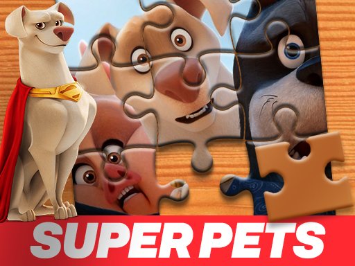 DC League of Super Pets Jigsaw Puzzle Game Image
