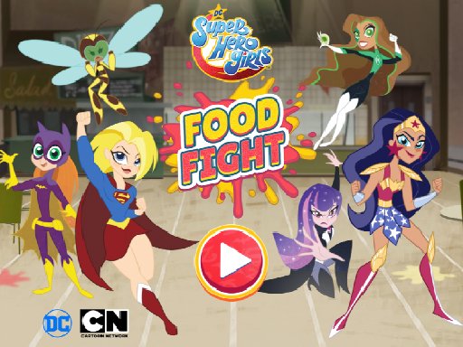 DC Super Hero Girls: Food Fight Game Game Image