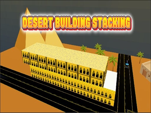 Desert Building Stacking Game Image