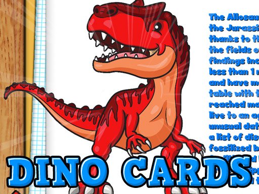 Dino Cards Game Image
