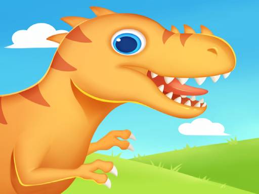 Dino Run Game Dinosaur Cartoon, dinosaur, game, orange, infant png