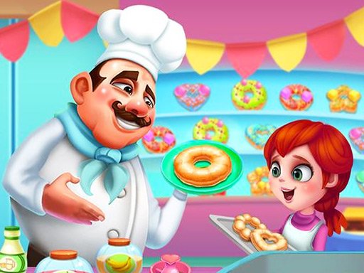 Donut Cooking Game Game Image