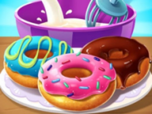 Donuts Cooking Challenge Game Game Image