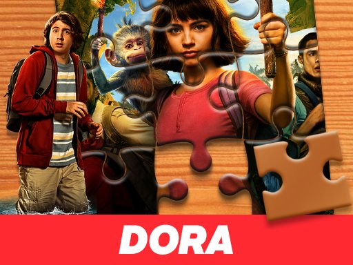 Dora and the Lost City of Gold Jigsaw Puzzle Game Image