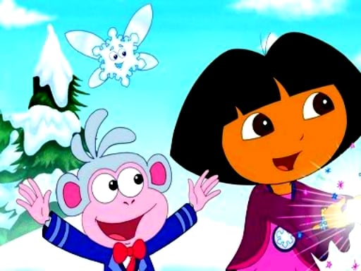 Dora Find 5 Differences Game Image