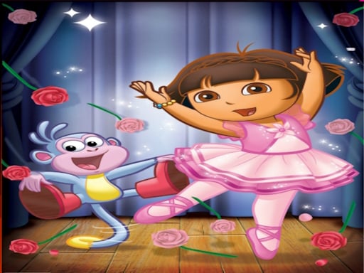 Dora find differences Game Image