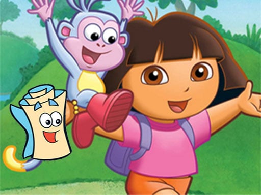 Dora Find Hidden Map Game Image