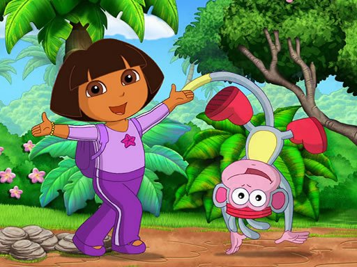 Dora  Find Seven Differences