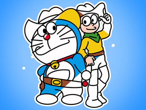Doraemon Coloring Book Game Image