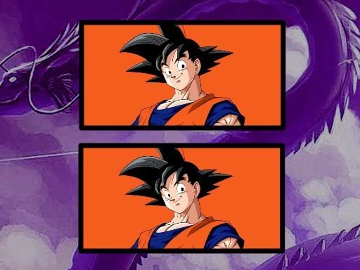Dragon Ball 5 Difference Game Image