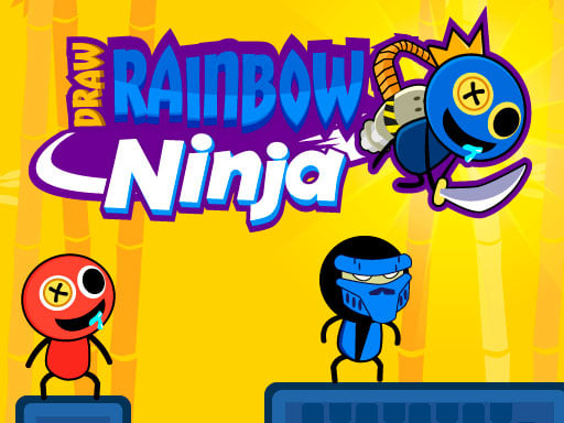 Draw Rainbow Ninja Game Image