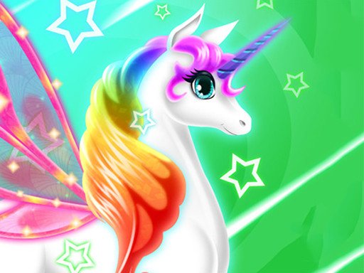 Play Unicorn Run  Free Online Games. KidzSearch.com