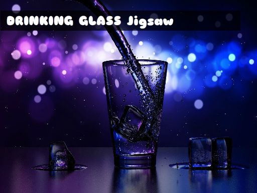 Drinking Glass Jigsaw Game Image