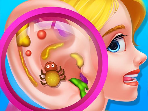 Ear Doctor - Clean It Up Salon Game Image